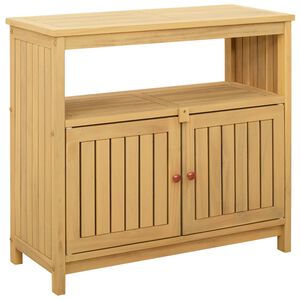 vidaXL Garden Console Table 80x35x75 cm Solid Wood Acacia