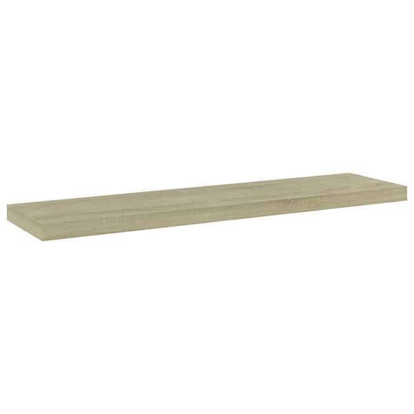 vidaXL Bookshelf Boards 4 pcs Sonoma Oak 40x10x1.5 cm Engineered Wood