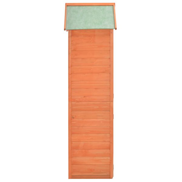 vidaXL Garden Storage Shed 71x60x213 cm Wood