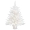 vidaXL Artificial Pre-lit Christmas Tree White 65 cm