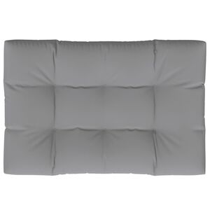 vidaXL Pallet Cushion 120x80x12 cm Grey Fabric