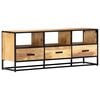 vidaXL TV Cabinet 120x30x45 cm Solid Mango Wood