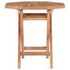 vidaXL Folding Garden Table 45x45x45 cm Solid Teak Wood