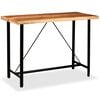 vidaXL Bar Set 7 Pieces Solid Acacia and Reclaimed Wood