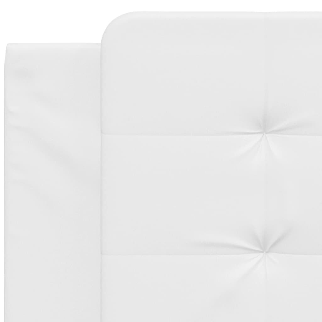 vidaXL Headboard Cushion "Zadar" White 100 cm Faux Leather