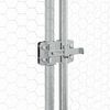 vidaXL Chicken Cage Silver 200x105x182 cm Galvanised Steel