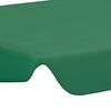 vidaXL Replacement Canopy for Garden Swing Green 188/168x145/110 cm