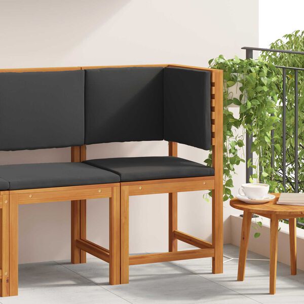 vidaXL Garden Chair Brown 50 x 50 x 91cm Solid Acacia wood
