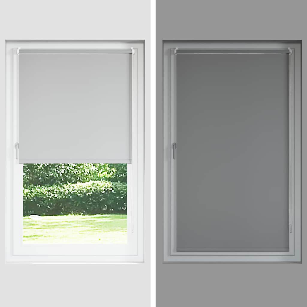 Roller Blind Blackout 60 x 120 cm Grey