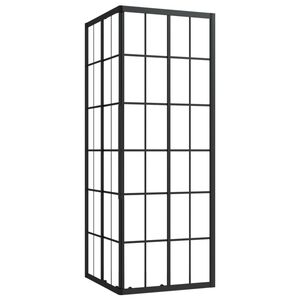 vidaXL Shower Cabin ESG 80x80x180 cm