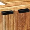 vidaXL Bathroom Sink Cabinet Brown 62 x 33 x 58 cm Solid Acacia wood