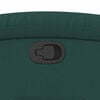 vidaXL Recliner Chair Dark Green Fabric