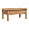 vidaXL Coffee Table 100x60x43.5 cm Solid Pine Wood Panama Range