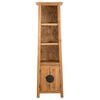 vidaXL Freestanding Bathroom Cabinet Solid Pinewood 48x32x170 cm