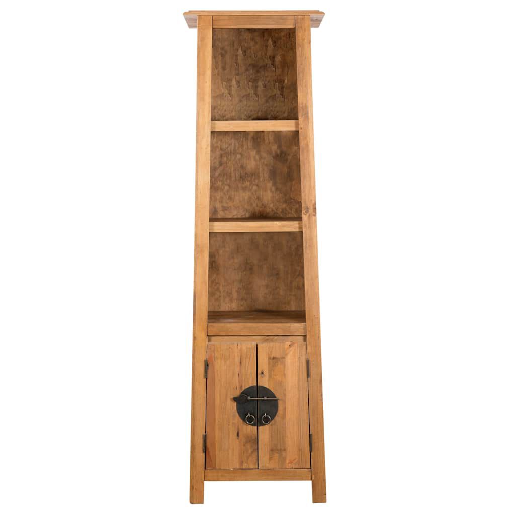 vidaXL Freestanding Bathroom Cabinet Solid Pinewood 48x32x170 cm
