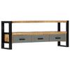 vidaXL TV Cabinet 130x30x50 cm Solid Mango Wood