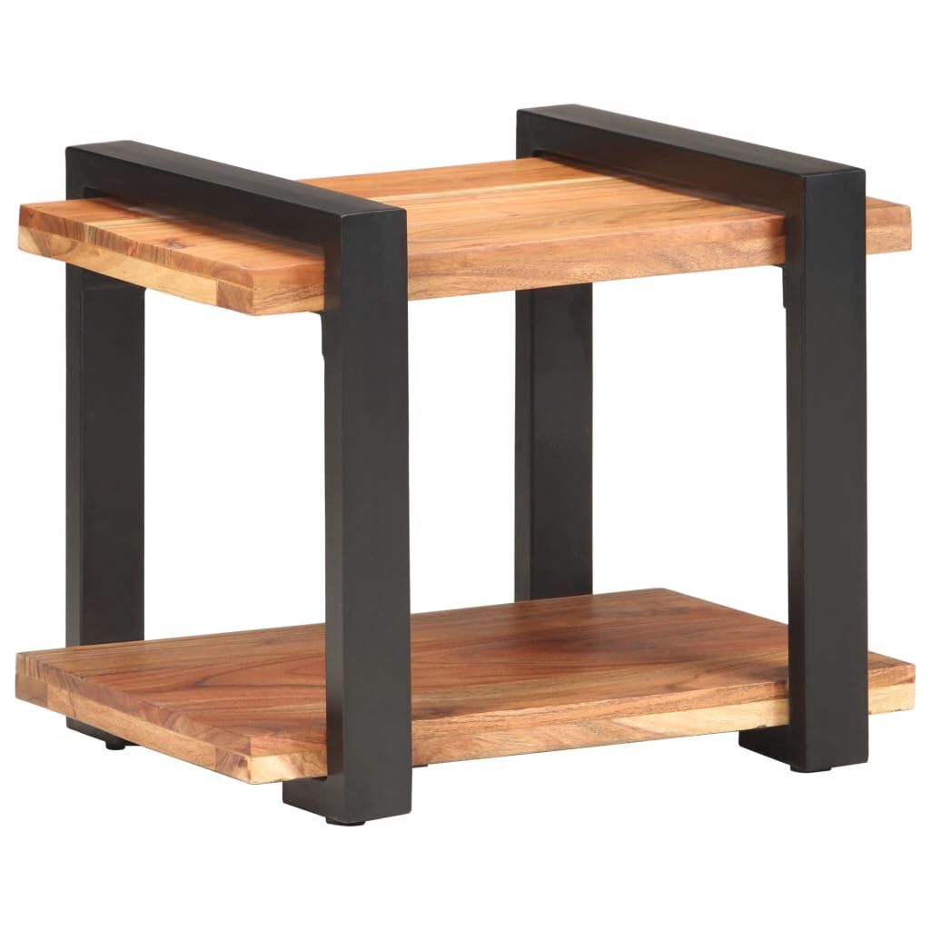vidaXL Bedside Cabinet 50x40x40 cm Solid Acacia Wood