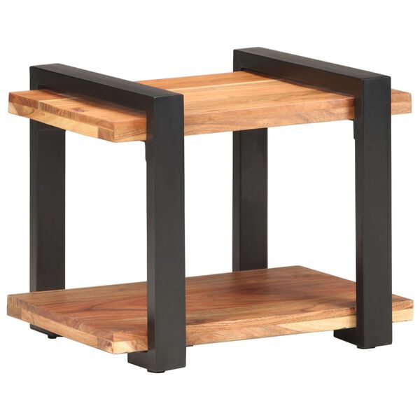 vidaXL Bedside Cabinet 50x40x40 cm Solid Acacia Wood