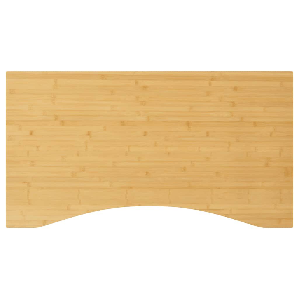 vidaXL Desk Top 110x60x1.5 cm Bamboo