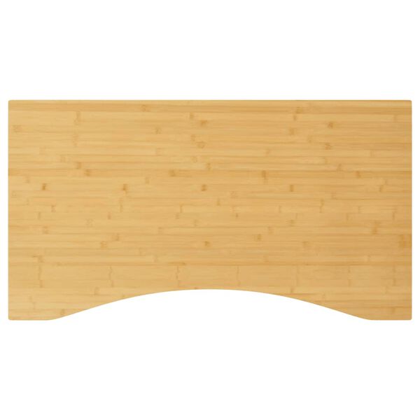 vidaXL Desk Top 110x60x1.5 cm Bamboo