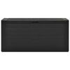 vidaXL Garden Storage Box Anthracite 116x44x55 cm