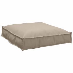vidaXL Cushion Taupe 70 x 70 x 12 cm Oxford Fabric