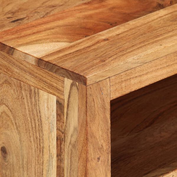 vidaXL TV Cabinet 88x35x40 cm Solid Wood Acacia