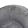 vidaXL Dog Sofa Grey 69x49x40 cm Plush