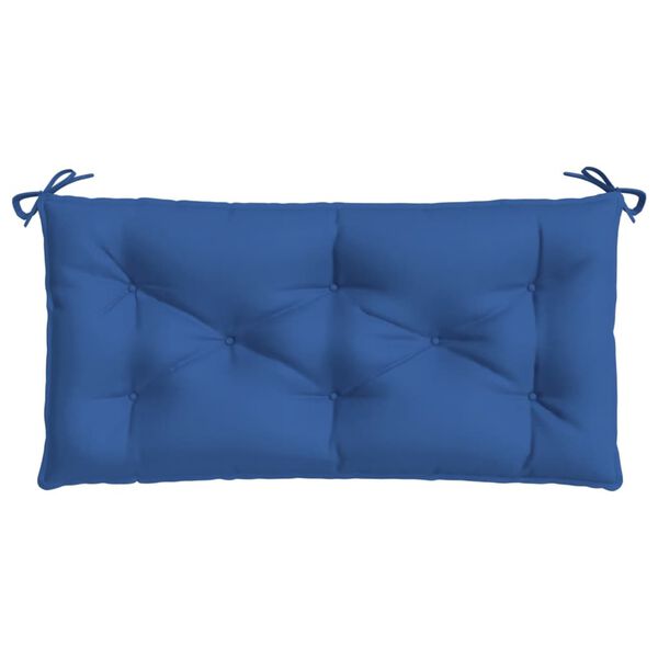 vidaXL Garden Bench Cushion Blue 110x50x7 cm Oxford Fabric