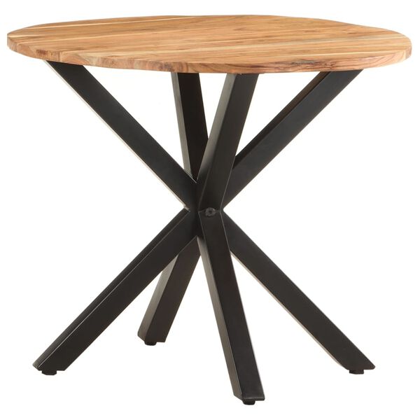 vidaXL Side Table 68x68x56 cm Solid Acacia Wood