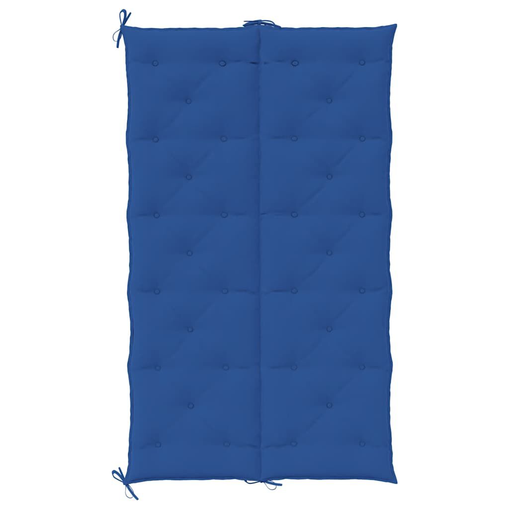 vidaXL Garden Bench Cushion Blue 180x(50+50)x7cm Oxford Fabric