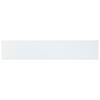 vidaXL Bookshelf Boards 8 pcs High Gloss White 100x20x1.5 cm Engineered Wood