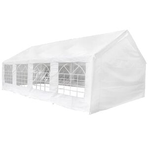 vidaXL Party Marquee White 8x4 m