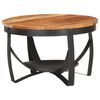 vidaXL Coffee Table Ø68x43 cm Solid Acacia Wood