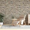 vidaXL 3D Wall Panels with Multicolour Brick Design 10 pcs EPS