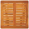 vidaXL Sun Loungers 2 pcs with Table and Cushions Solid Wood Acacia