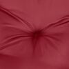 vidaXL Chair Cushions 4 pcs Wine Red 40x40x7 cm Oxford Fabric