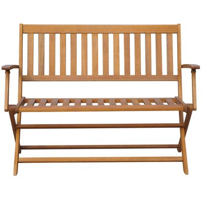 vidaXL Garden Bench 120 cm Solid Acacia Wood