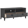 vidaXL TV Cabinet VIKEN Anthracite Grey Engineered Wood