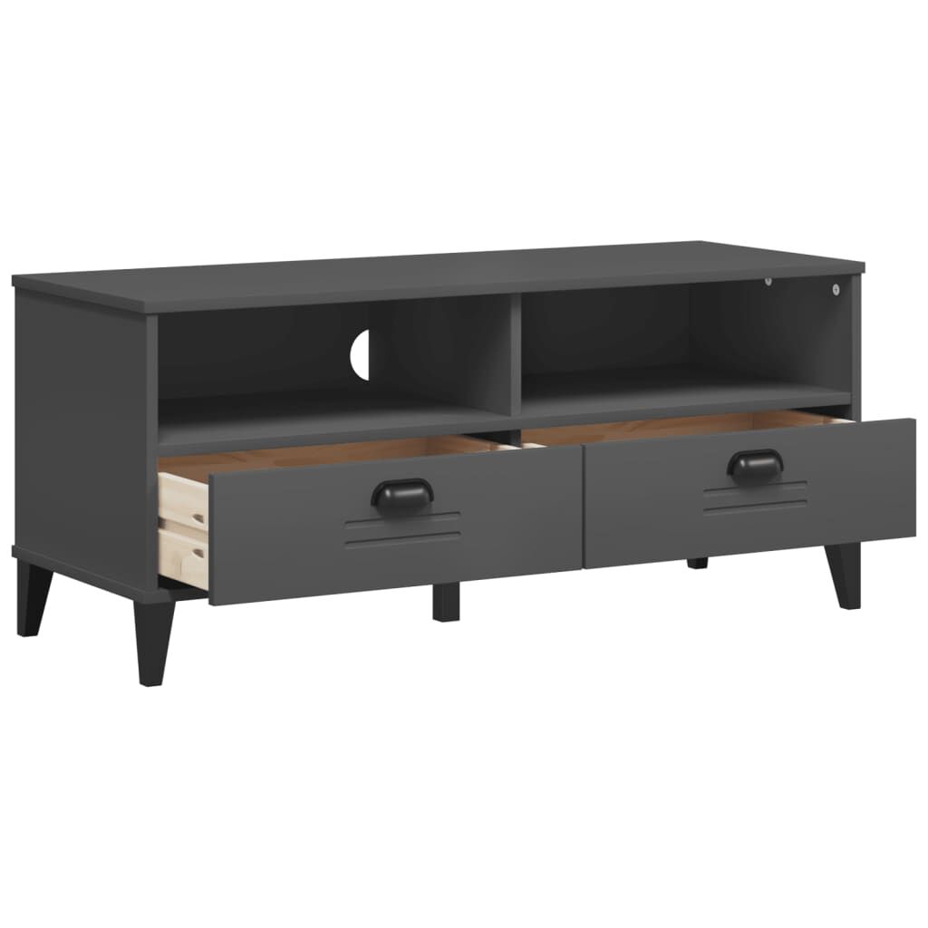 vidaXL TV Cabinet VIKEN Anthracite Grey Engineered Wood