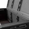 vidaXL Garden Storage Box 138x53x57 cm 330 L Dark Grey and Black
