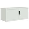 vidaXL File Cabinet Light Grey 90x40x40 cm Steel