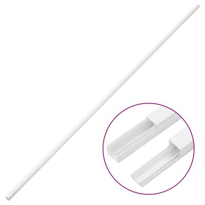 vidaXL Cable Trunking 10x10 mm 10 m PVC