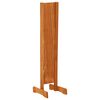 vidaXL Garden Trellis Fence Orange 120x90 cm Solid Firwood