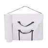 vidaXL 2-Zone Folding Massage Table 10 cm Thick White