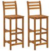vidaXL 3 Piece Garden Bar Set Solid Wood Acacia