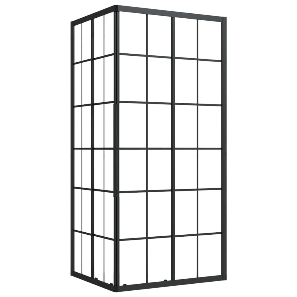 vidaXL Shower Cabin ESG 90x70x180 cm