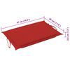 vidaXL Sun Loungers 2 pcs with Cushions Solid Acacia Wood