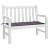 vidaXL Garden Bench Cushion Anthracite 100x50x4 cm Oxford Fabric