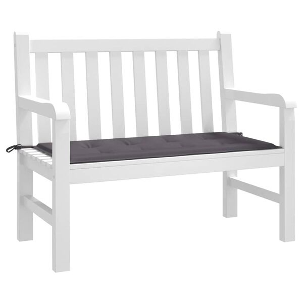 vidaXL Garden Bench Cushion Anthracite 100x50x4 cm Oxford Fabric